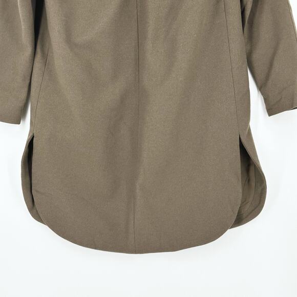 All Saints Womens Wool Vine Coat Small Trench Modern Minimalist Quiet Luxury - Picture 8 of 12